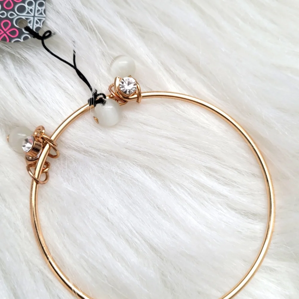 Paparazzi Gold Studded Stack Bracelets - Picture 3 of 6